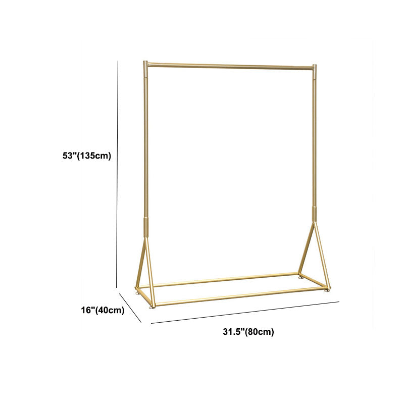 Industriële cast rek vrijstaand metalen zaalstandaard met wielen gang