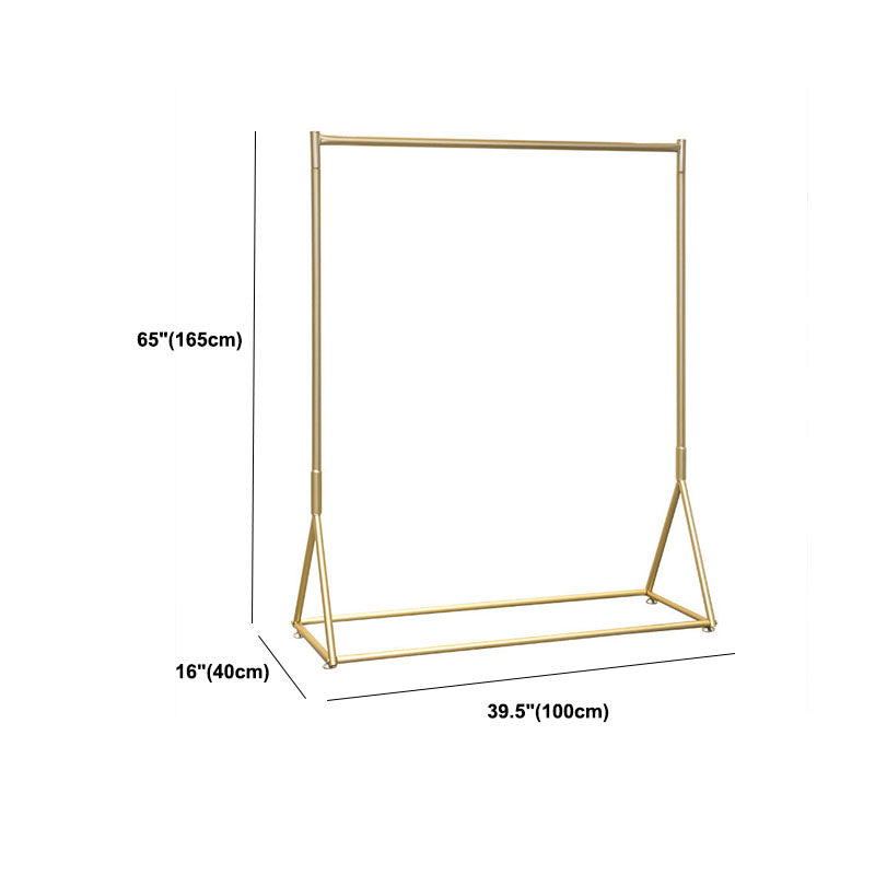 Industrial Coat Rack Free Standing Metal Hall Stand with Wheels Hallway