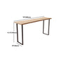 Modern Rectangular Bar Table Set 1/4 Pieces Wooden Counter Table with Backless Stools Clearhalo 'Bar Furniture' 'furn' 'furn_home_bar_bar_sets' 'Furniture' 'Home Bars & Bar Sets' 'home_bar_bar_sets' 'Kitchen & Dining Furniture' 5926707