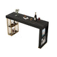 Indoor Modern Counter Height Set Stone Top Storage 1/2/3 Pieces Pub Dining Set Clearhalo 'Bar Furniture' 'furn' 'furn_home_bar_bar_sets' 'Furniture' 'Home Bars & Bar Sets' 'home_bar_bar_sets' 'Kitchen & Dining Furniture' 5926714