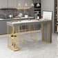 Indoor Modern Counter Height Set Stone Top Storage 1/2/3 Pieces Pub Dining Set Clearhalo 'Bar Furniture' 'furn' 'furn_home_bar_bar_sets' 'Furniture' 'Home Bars & Bar Sets' 'home_bar_bar_sets' 'Kitchen & Dining Furniture' 5926727