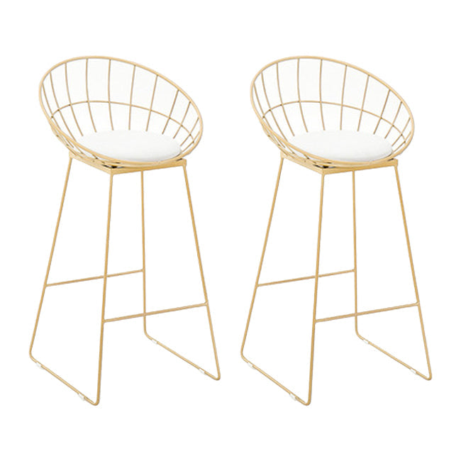 Glam – ensemble de Table de bar rectangulaire avec tabourets hauts en métal, 1/2/5/9 pièces, pour la maison