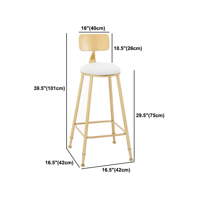 Glam – ensemble de Table de bar rectangulaire avec tabourets hauts en métal, 1/2/5/9 pièces, pour la maison