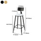 Indoor Glam Counter Height Set Rectangle 1/2/3 Pieces Marble Storage Bistro Set Clearhalo 'Bar Furniture' 'furn' 'furn_home_bar_bar_sets' 'Furniture' 'Home Bars & Bar Sets' 'home_bar_bar_sets' 'Kitchen & Dining Furniture' 5926836