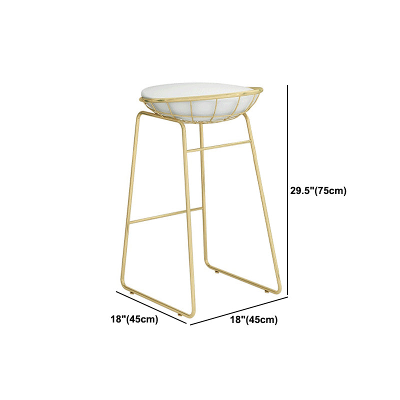 Glam 1/2/3 Pieces Bar Table Set Rectangle Bar Table with High Metal Stools for Home Clearhalo 'Bar Furniture' 'furn' 'furn_home_bar_bar_sets' 'Furniture' 'Home Bars & Bar Sets' 'home_bar_bar_sets' 'Kitchen & Dining Furniture' 5926862
