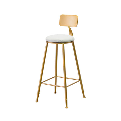 Glam Wood Bar Table Set 1/2/3 Pieces Rectangular Counter Set for Home White 30"H Stool (Single) Clearhalo 'Bar Furniture' 'furn' 'furn_home_bar_bar_sets' 'Furniture' 'Home Bars & Bar Sets' 'home_bar_bar_sets' 'Kitchen & Dining Furniture' 5926865