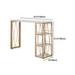 Glam Wood Bar Table Set 1/2/3 Pieces Rectangular Counter Set for Home Clearhalo 'Bar Furniture' 'furn' 'furn_home_bar_bar_sets' 'Furniture' 'Home Bars & Bar Sets' 'home_bar_bar_sets' 'Kitchen & Dining Furniture' 5926876