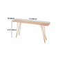 Glam Holz-Bartisch-Set, 1/2/7-teilig, rechteckiger Bartisch mit hohen Hockern für Zuhause