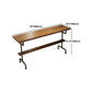 Solid Wood 1/2/4/7 Pieces Counter Height Set Rectangle Industrial Trestle Bar Table Set Clearhalo 'Bar Furniture' 'furn' 'furn_home_bar_bar_sets' 'Furniture' 'Home Bars & Bar Sets' 'home_bar_bar_sets' 'Kitchen & Dining Furniture' 5926917