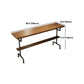 Solid Wood 1/2/4/7 Pieces Counter Height Set Rectangle Industrial Trestle Bar Table Set Clearhalo 'Bar Furniture' 'furn' 'furn_home_bar_bar_sets' 'Furniture' 'Home Bars & Bar Sets' 'home_bar_bar_sets' 'Kitchen & Dining Furniture' 5926919
