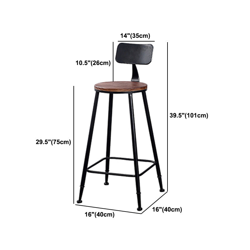 Solid Wood 1/2/4/7 Pieces Counter Height Set Rectangle Industrial Trestle Bar Table Set Clearhalo 'Bar Furniture' 'furn' 'furn_home_bar_bar_sets' 'Furniture' 'Home Bars & Bar Sets' 'home_bar_bar_sets' 'Kitchen & Dining Furniture' 5926922