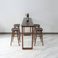 Industrielles 1/2/4/5-teiliges Bartisch-Set aus Holz, rechteckiger Bartisch mit hohen Hockern