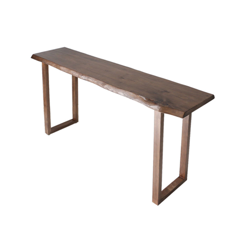 Industrielles 1/2/4/5-teiliges Bartisch-Set aus Holz, rechteckiger Bartisch mit hohen Hockern