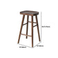 Industrielles 1/2/4/5-teiliges Bartisch-Set aus Holz, rechteckiger Bartisch mit hohen Hockern