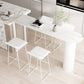 Contemporary 1/2/3/5 Pieces Sintered Stone Pub Table Set Fixed Table Counter Table