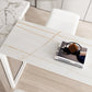 Contemporary 1/2/3/5 Pieces Sintered Stone Pub Table Set Fixed Table Counter Table