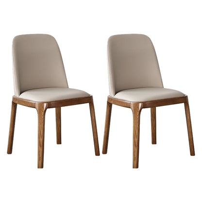 Juego de comedor de madera sólida 1/2/5/7 PCS Mesa base de pedestal con sillas tapizadas