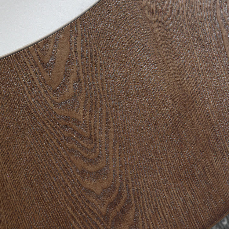 Juego de comedor de madera sólida 1/2/5/7 PCS Mesa base de pedestal con sillas tapizadas