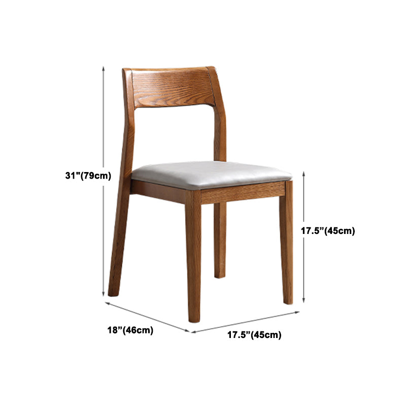 Round Dining Table Set 1/3/4/5/7 Pcs Ash Solid Wood Dining Table and Chairs