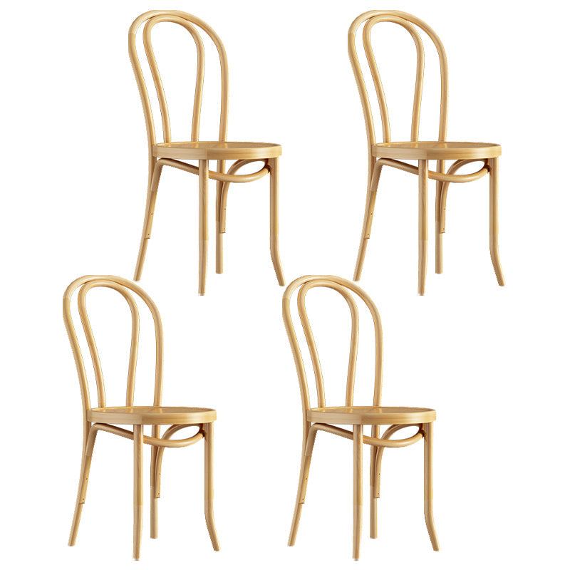 Modern 1/3/4/5/7 Pieces Rectangle Dining Set Solid Wood Dinette Table with Chairs 4 Wood Chairs Clearhalo 'Dining Room Sets' 'Dining Tables & Seating' 'dining_room_set' 'furn' 'furn_dining_room_set' 'Furniture' 'Kitchen & Dining Furniture' 5927134