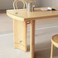 Modern 1/3/4/5/7 Pieces Rectangle Dining Set Solid Wood Dinette Table with Chairs Clearhalo 'Dining Room Sets' 'Dining Tables & Seating' 'dining_room_set' 'furn' 'furn_dining_room_set' 'Furniture' 'Kitchen & Dining Furniture' 5927141
