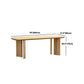 Modern 1/3/4/5/7 Pieces Rectangle Dining Set Solid Wood Dinette Table with Chairs Clearhalo 'Dining Room Sets' 'Dining Tables & Seating' 'dining_room_set' 'furn' 'furn_dining_room_set' 'Furniture' 'Kitchen & Dining Furniture' 5927148