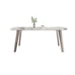Contemporary Stone Dining Table Set 1/2/5/7 Pieces Dining Set for Home Use Clearhalo 'Dining Room Sets' 'Dining Tables & Seating' 'dining_room_set' 'furn' 'furn_dining_room_set' 'Furniture' 'Kitchen & Dining Furniture' 5927169