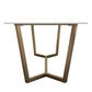 Contemporary Rectangle Table Set 1/2/5 Pieces Dining Set for Home