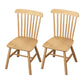 Traditional 1/2/5/7 Pieces Rectangle Dining Set Solid Wood Dining Room Table with Chairs 2 Wood Chairs Clearhalo 'Dining Room Sets' 'Dining Tables & Seating' 'dining_room_set' 'furn' 'furn_dining_room_set' 'Furniture' 'Kitchen & Dining Furniture' 5927266