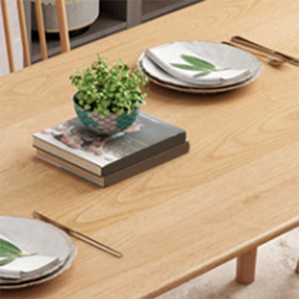 Traditional 1/2/5/7 Pieces Rectangle Dining Set Solid Wood Dining Room Table with Chairs Clearhalo 'Dining Room Sets' 'Dining Tables & Seating' 'dining_room_set' 'furn' 'furn_dining_room_set' 'Furniture' 'Kitchen & Dining Furniture' 5927271