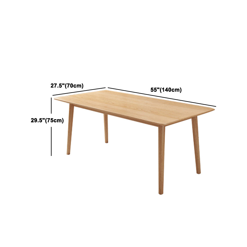 Traditional 1/2/5/7 Pieces Rectangle Dining Set Solid Wood Dining Room Table with Chairs Clearhalo 'Dining Room Sets' 'Dining Tables & Seating' 'dining_room_set' 'furn' 'furn_dining_room_set' 'Furniture' 'Kitchen & Dining Furniture' 5927279