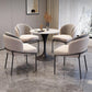 Modern Sintered Stone Dining Set Round 1/2/3/4/5 Pieces Dining Set for Home Use