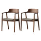 Modern 1/2/4/5 Pieces Round Dining Set Solid Wood Dinette Table with Wood Chairs