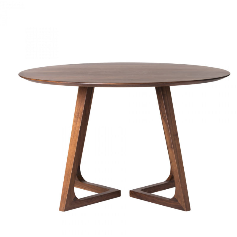 Modern 1/2/4/5 Pieces Round Dining Set Solid Wood Dinette Table with Wood Chairs