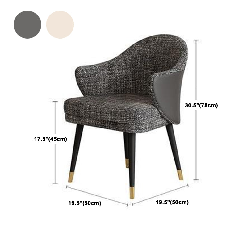 Glam Style Sintered Stone Dining Set Round 1/2/5 Pieces Dining Set for Home Use Clearhalo 'Dining Room Sets' 'Dining Tables & Seating' 'dining_room_set' 'furn' 'furn_dining_room_set' 'Furniture' 'Kitchen & Dining Furniture' 5927375