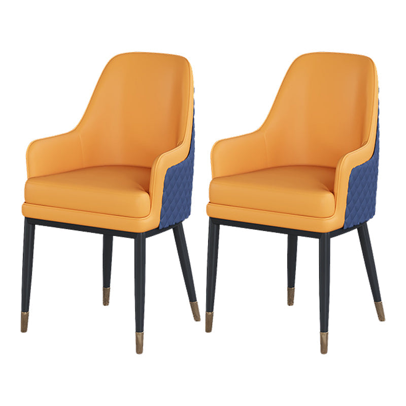 Eigentijdse faux marmeren eettafel set rond 1/2/3/4/5 stukken dinerset voor thuisgebruik