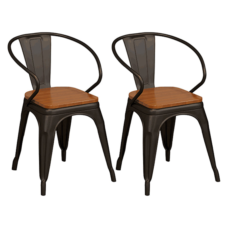 Rectangle Dining Table Set 1/2/7 Pcs Modern Dining Chairs with Metal Frame 2 Black Chairs Clearhalo 'Dining Room Sets' 'Dining Tables & Seating' 'dining_room_set' 'furn' 'furn_dining_room_set' 'Furniture' 'Kitchen & Dining Furniture' 5927461
