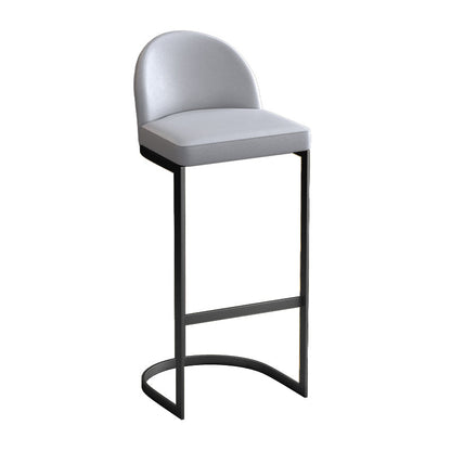 Modern 1/3 Pieces Bar Table Set Rectangle Stone Counter Table with Stools for Dining Room Black 26"H Stool (Single) Clearhalo 'Bar Furniture' 'furn' 'furn_home_bar_bar_sets' 'Furniture' 'Home Bars & Bar Sets' 'home_bar_bar_sets' 'Kitchen & Dining Furniture' 5927549