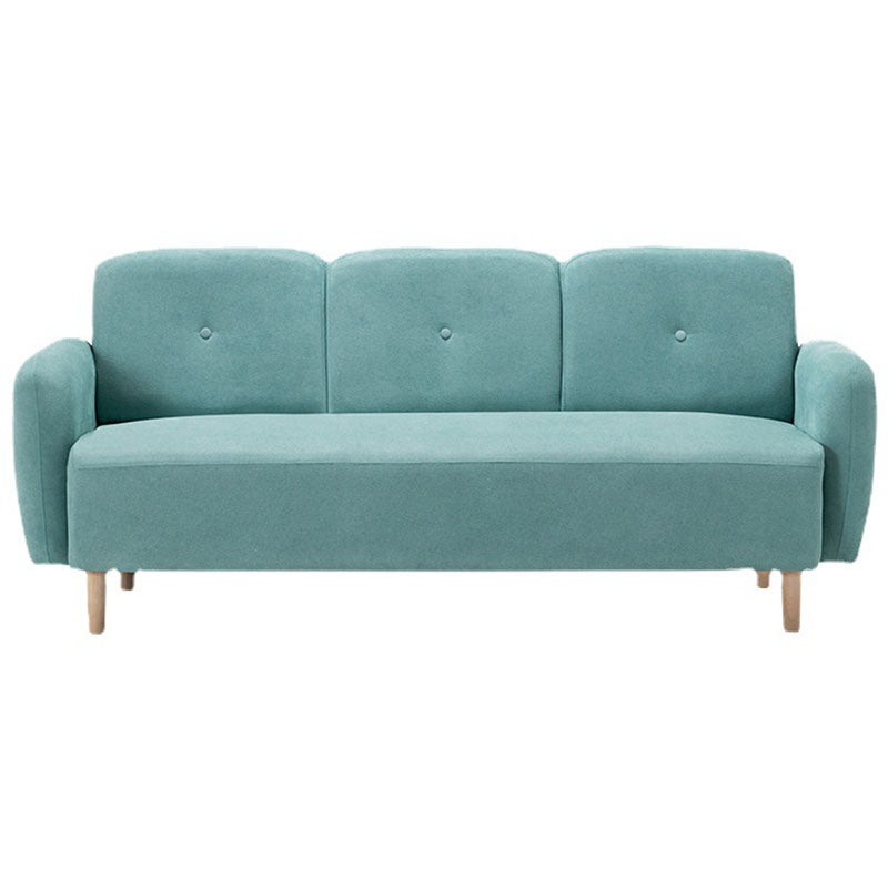 Fabric Sofa 29.92" High Recessed Arm Sofa with 3-seater for Apartment