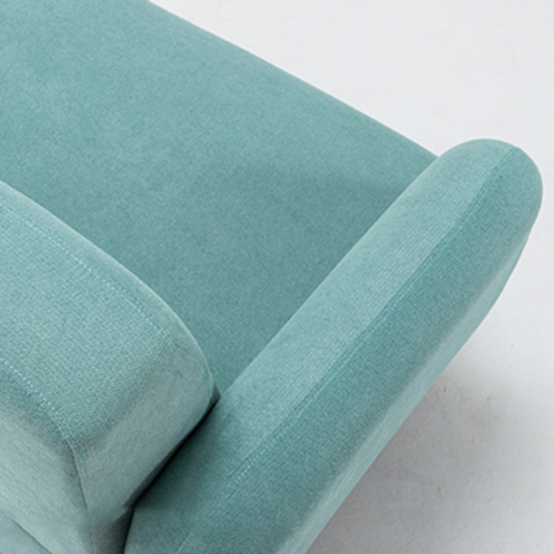 Fabric Sofa 29.92" High Recessed Arm Sofa with 3-seater for Apartment