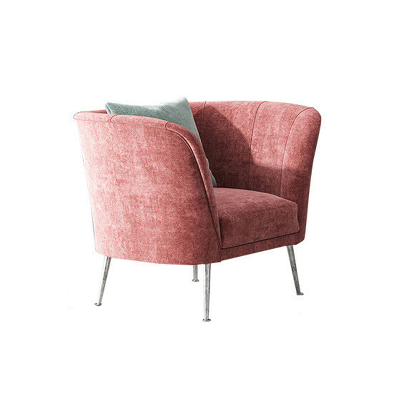 Fabric Sofa with Pillow Sewn Back and Tuxedo Arm for Living Room Clearhalo 'furn' 'furn_sofas' 'Furniture' 'Living Room Furniture' 'Sofa' 'sofas' 5931138