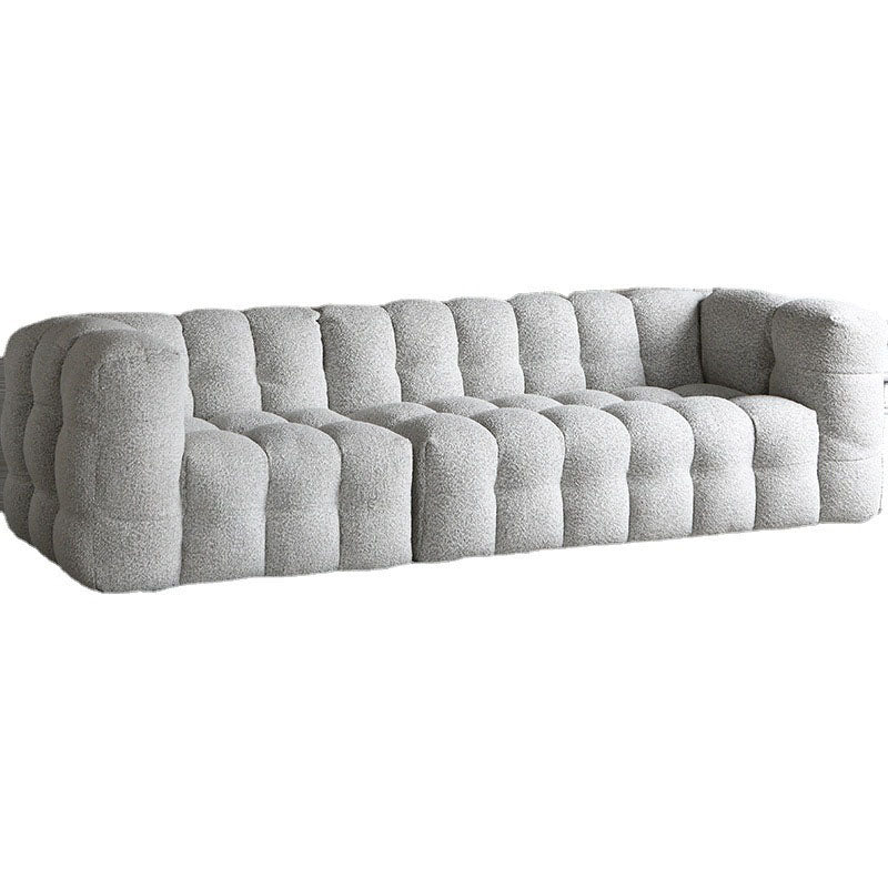 Almohada de la almohada Sofá con la lana de brazo de esmoquin contemporánea - 40.16 "D