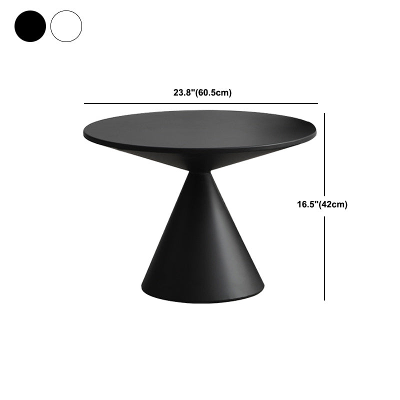 Mid-Century Modern Iron Coffee Table Pedestal Cocktail Table for Home Clearhalo 'Coffee & Accent Tables' 'Coffee Tables' 'coffee_tables' 'furn' 'furn_coffee_tables' 'Furniture' 'Living Room Furniture' 5931642