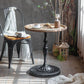 French Country Wooden Cocktail Table Distressed Coffee Cocktail Table for Home