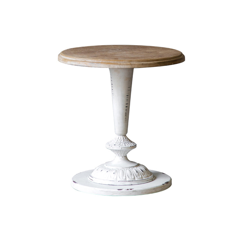 French Country Wooden Cocktail Table Distressed Coffee Cocktail Table for Home