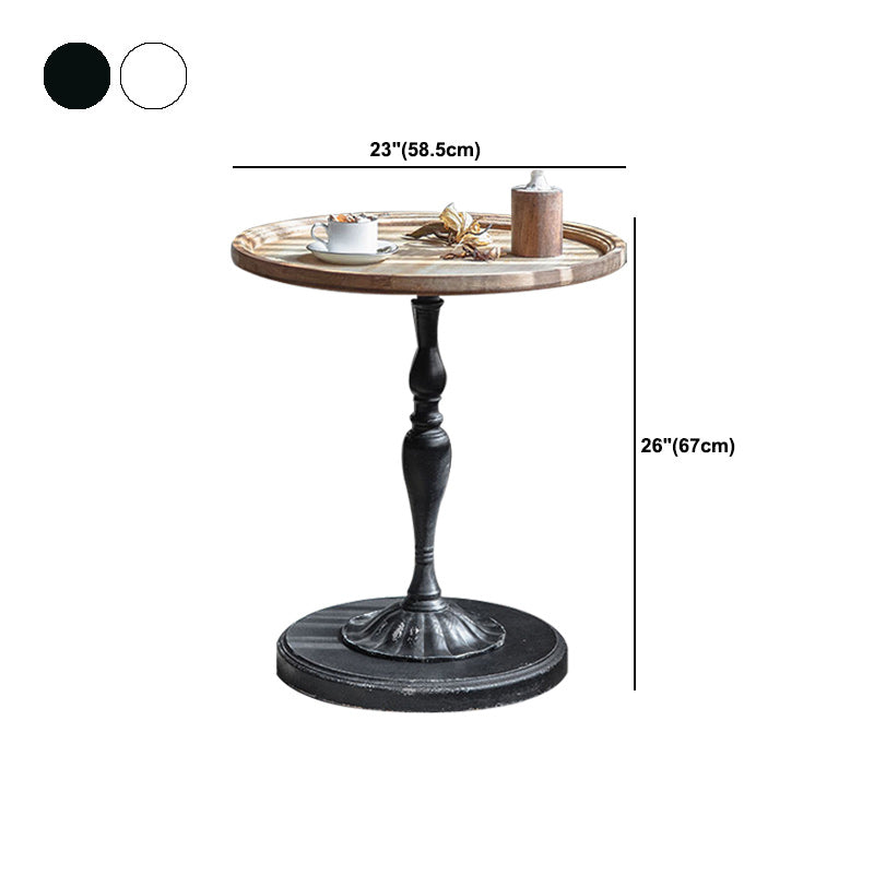 French Country Wooden Cocktail Table Distressed Coffee Cocktail Table for Home