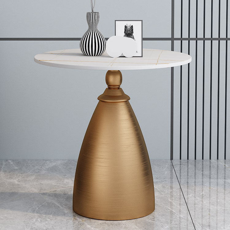 22,4 "hoher eisernen Sockel Endtisch modern