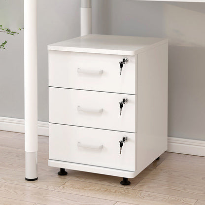 Cofre de acento moderno con 3 - cajones y piernas negras anillo tira de pecho