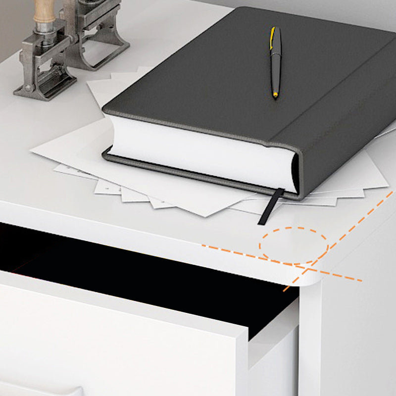 Cofre de acento moderno con 3 - cajones y piernas negras anillo tira de pecho