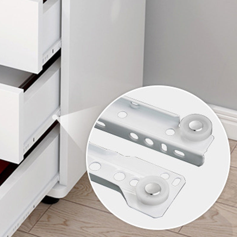 Cofre de acento moderno con 3 - cajones y piernas negras anillo tira de pecho